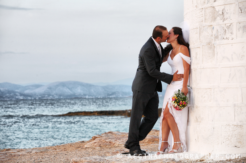 Ο Γάμος του Χρήστου & της Ιωάννας στην Αίγινα