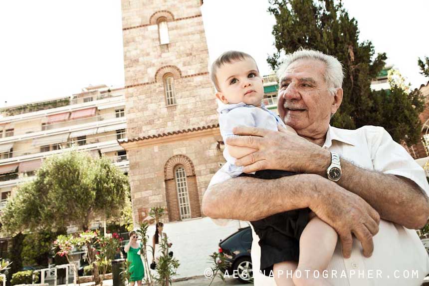 Η Βάπτιση του Αντώνη στην Παναγίτσα Παλαιού Φαλήρου