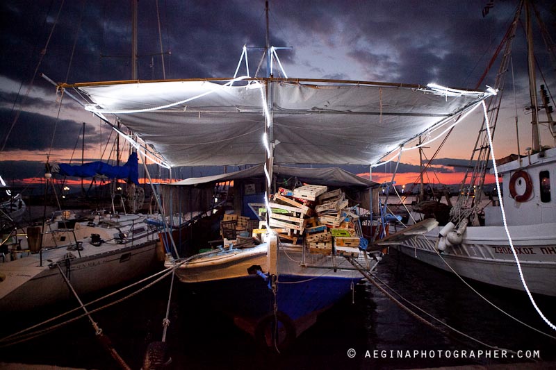 Traditional Boat Portrait Photograph