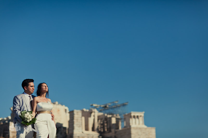 Catalina and Jaime Wedding From China to Athens Greece