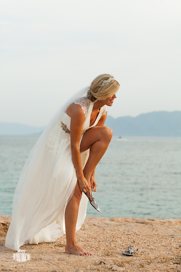 wedding photography in Aegina for Sara and Dimitris