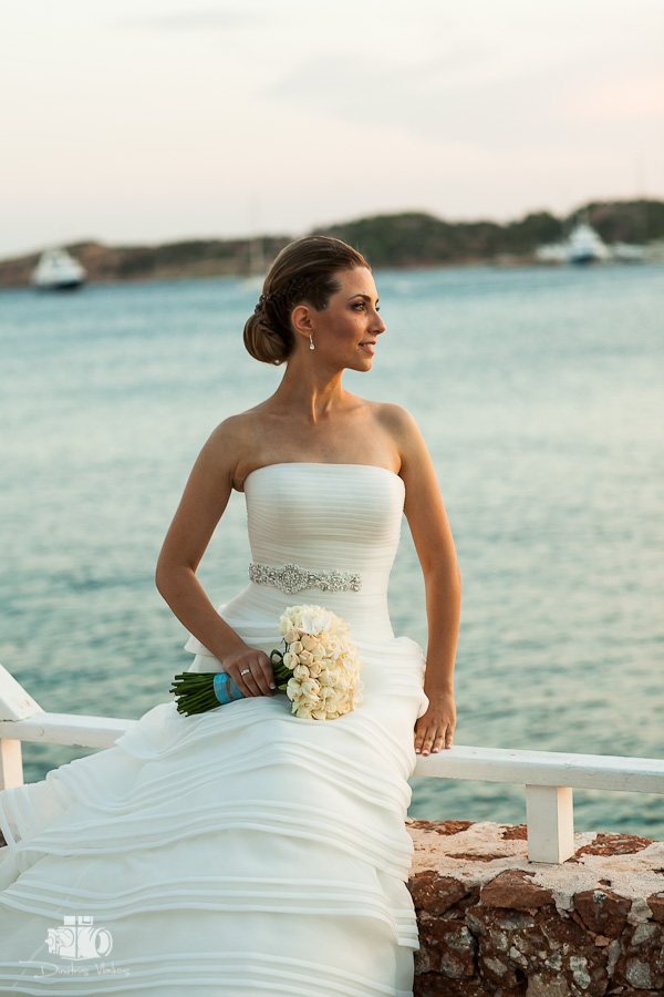 wedding photography at Vouliagmeni lake Athens Greece