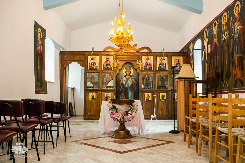 Βάπτιση στην Αγία Μαρίνα Καλάμου