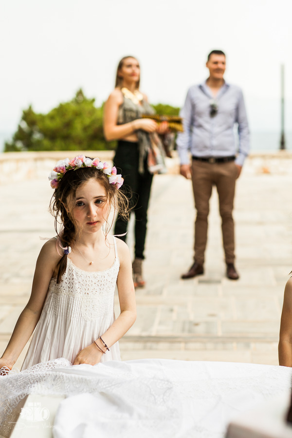 Βάπτιση στην Αγία Μαρίνα Καλάμου
