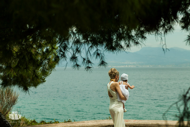 Βάπτιση στην Αγία Μαρίνα Καλάμου για την Χριστίνα