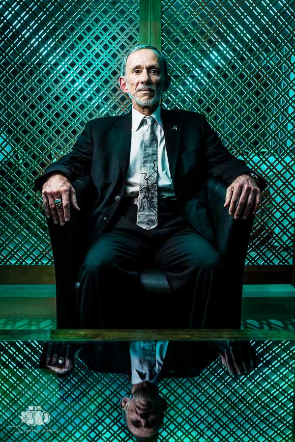 Photoshoot of the Greek Scientist Aristides Patrinos in Athens