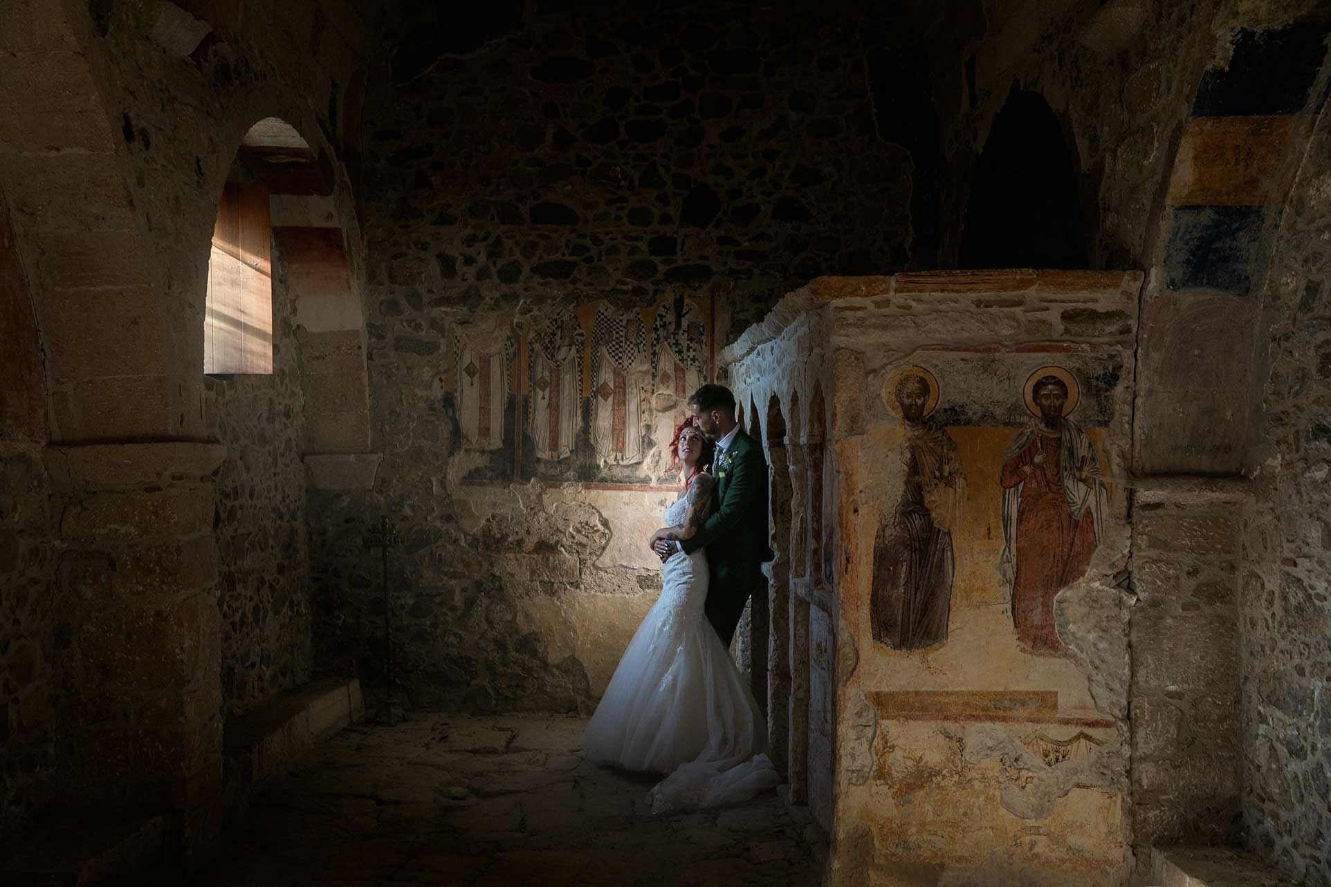 Marco & Maxine's Colourful Wedding in Aegina