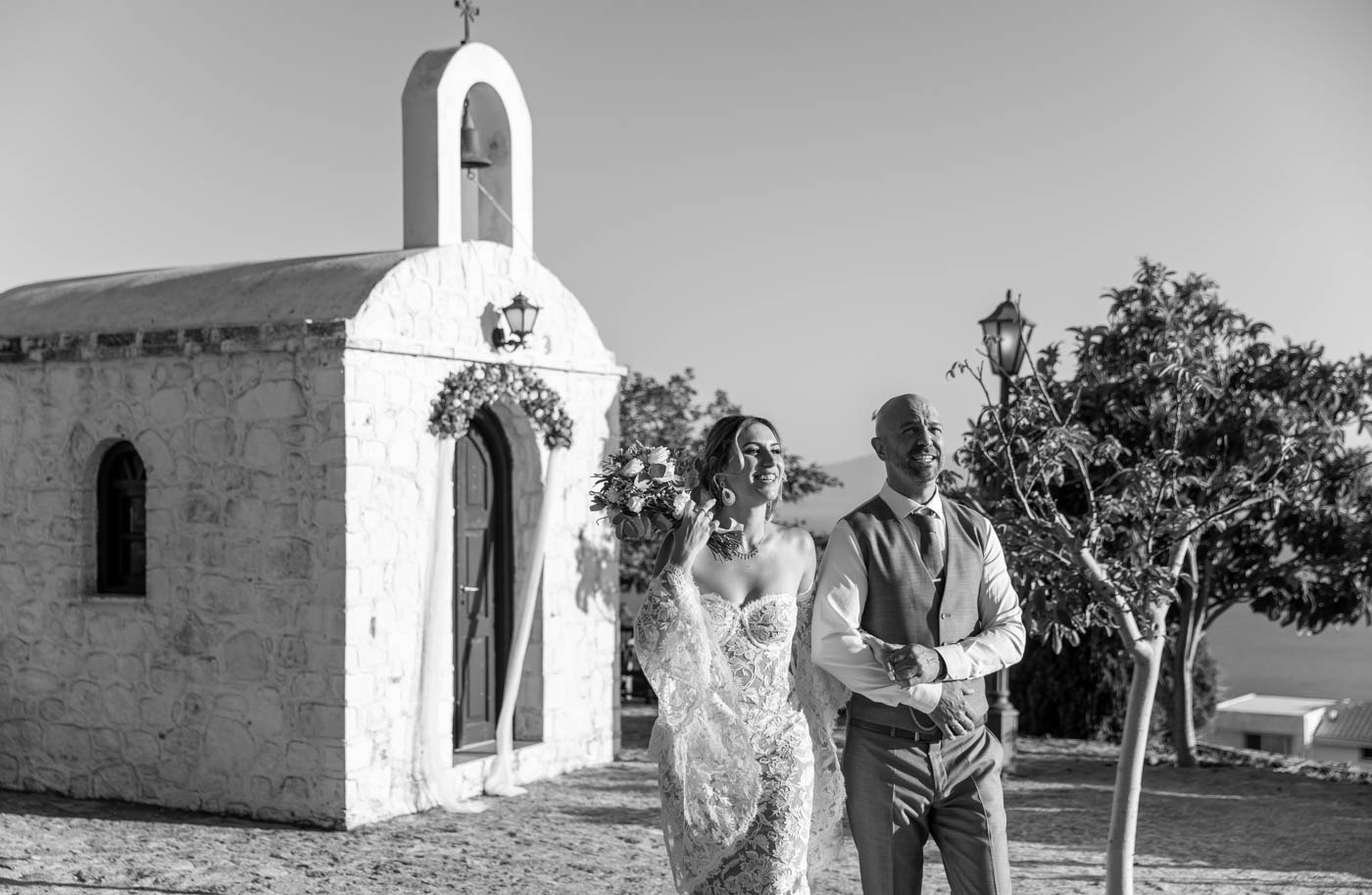 Margarita and Krikor’s Wedding at Villa Archangelos in Aegina Island