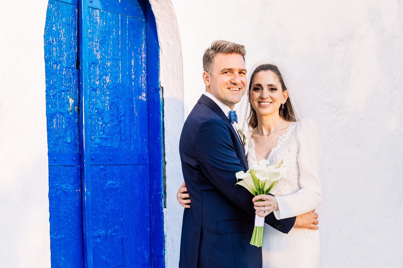 Myrtw & Thanasis, Minimal Wedding in Aegina, Full of Emotion